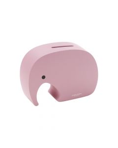 Georg Jensen edelstalen roze spaarpot moneyphant, 10019830