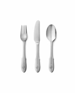 Georg Jensen 3-delig edelstalen kinderbestekje olifant, 3580068