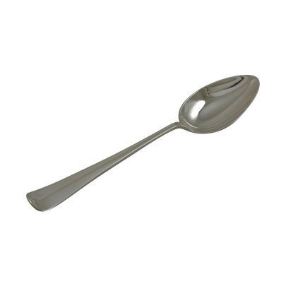 Zilveren kinderlepel 16 cm. Haags Lofje